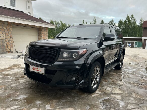 2008 Toyota Land Cruiser 200 Series, чёрный, 2800000 рублей