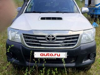2014 Toyota Hilux VII Рестайлинг, белый, 1600000 рублей, вид 2