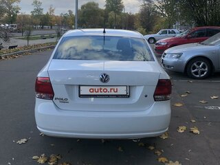 2013 Volkswagen Polo V, белый, 850000 рублей, вид 4