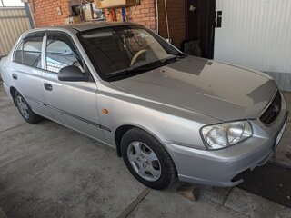 2004 Hyundai Accent ТагАЗ II, серебристый, 340000 рублей, вид 3