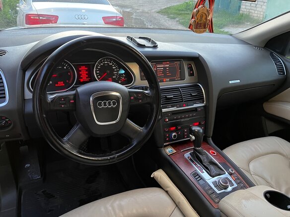 2006 Audi Q7 Euro 4 I (4L), белый, 1200000 рублей - вид 7