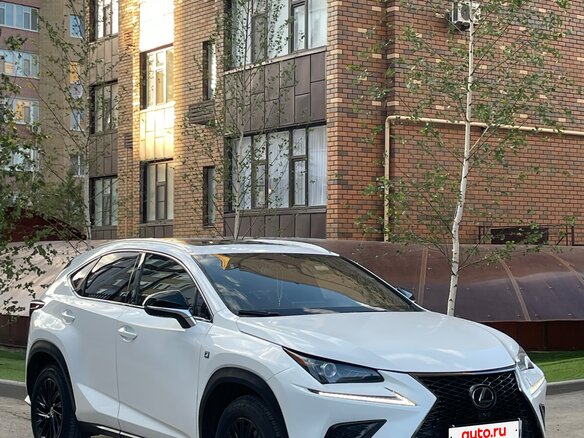 2021 Lexus NX 300 I Рестайлинг, белый, 2800000 рублей - вид 2