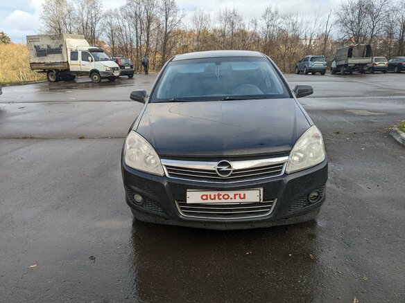 2007 Opel Astra H Рестайлинг, чёрный - вид 11