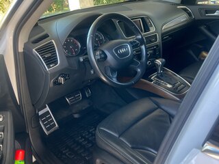 2013 Audi Q5 I (8R) Рестайлинг, белый, 1850000 рублей, вид 3