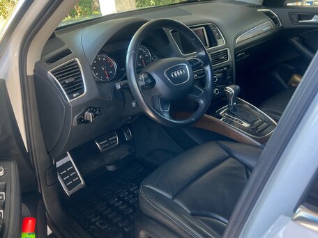 2013 Audi Q5 I (8R) Рестайлинг, белый, 1850000 рублей, вид 3