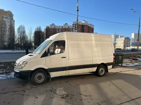 2008 Mercedes-Benz Sprinter, белый, 1850000 рублей, вид 1