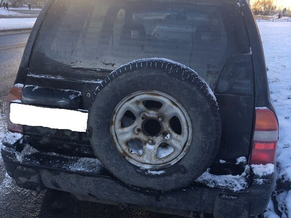 2002 Chevrolet Tracker II, чёрный, 260000 рублей - вид 6