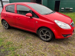 2008 Opel Corsa D, красный, 350000 рублей, вид 3