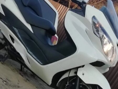 2008 Suzuki Burgman (SkyWave) 400, белый, 220000 рублей, вид 1