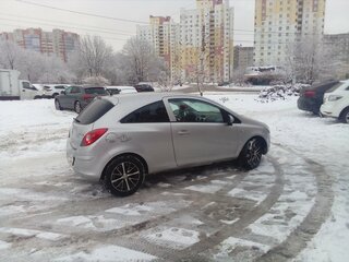 2008 Opel Corsa D, серебристый, 215000 рублей, вид 3
