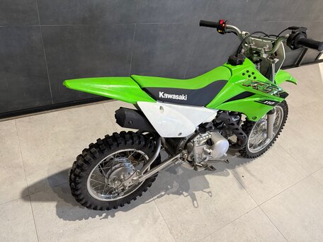 2019 Kawasaki KLX 110, зелёный, 260000 рублей, вид 3