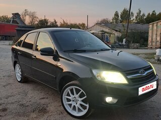 2017 Lada (ВАЗ) Granta I, чёрный, 600000 рублей, вид 3