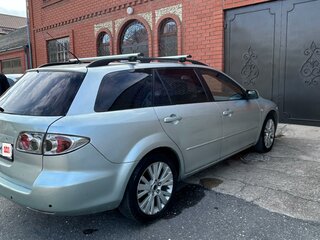2005 Mazda 6 I (GG), серебристый, 460000 рублей, вид 3