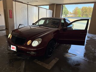 2003 Mercedes-Benz E-Класс 200 III (W211, S211), красный, 650000 рублей, вид 1