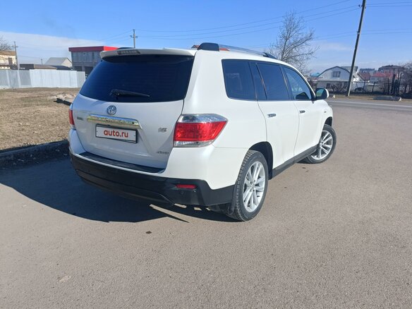 2012 Toyota Highlander II (XU40) Рестайлинг, белый, 2350000 рублей - вид 1