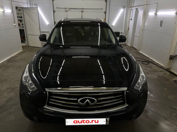2011 Infiniti FX37 II (S51) Рестайлинг, чёрный, 2200000 рублей - вид 2