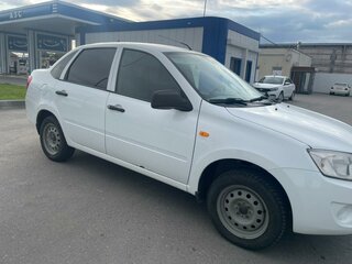 2013 Lada (ВАЗ) Granta I, белый, 385000 рублей, вид 3