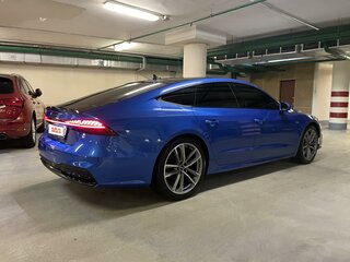 2021 Audi A7 45 TDI II (4K), синий, 7000000 рублей, вид 5