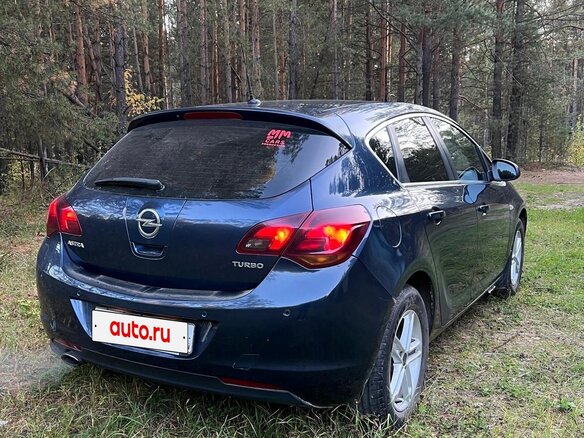 2011 Opel Astra J, синий, 520000 рублей - вид 2