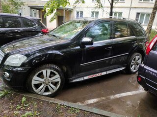 2008 Mercedes-Benz M-Класс 320 II (W164) Рестайлинг, чёрный, 1650000 рублей, вид 1