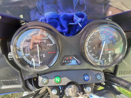 2019 Yamaha YBR125, синий, 299999 рублей, вид 4