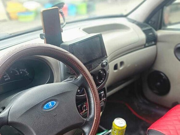 2008 Lada (ВАЗ) Kalina I, красный, 215000 рублей - вид 9
