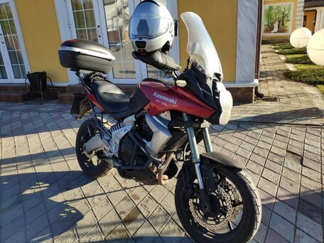 2013 Kawasaki Versys 650, пурпурный, 450000 рублей, вид 3