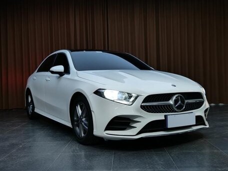 2022 Mercedes-Benz A-Класс 180 Long IV (W177) Рестайлинг, белый, 2250000 рублей, вид 3