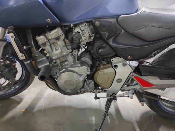 2000 Honda CB 600F Hornet, синий, 400000 рублей - вид 7