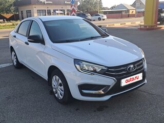 2024 Lada (ВАЗ) Vesta I Рестайлинг (NG), белый, 1070000 рублей, вид 1