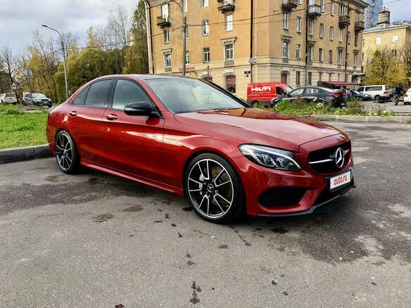 2015 Mercedes-Benz C-Класс AMG 450 AMG IV (W205), красный - вид 21
