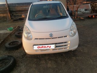 2010 Suzuki Alto VII (HA25), белый, 470000 рублей, вид 2