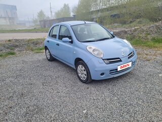 2006 Nissan Micra III (K12), голубой, 410000 рублей, вид 3