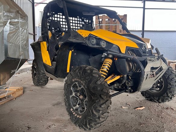 2013 BRP Can-Am Maverick 1000R, жёлтый, 1050000 рублей