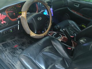 2005 Hyundai Sonata IV (EF) Рестайлинг, бежевый, 150000 рублей, вид 4