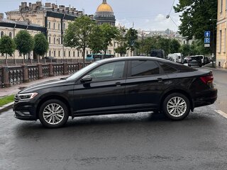 2019 Volkswagen Jetta VII, чёрный, 1950000 рублей, вид 2