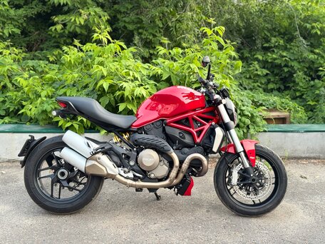 2014 Ducati Monster 1200, красный, 890000 рублей, вид 3