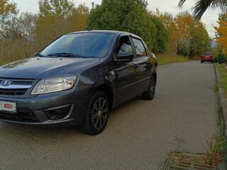 2018 Lada (ВАЗ) Granta I Рестайлинг, серый, 750000 рублей, вид 1