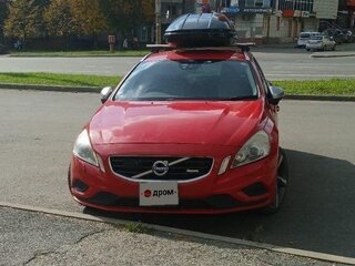 2012 Volvo V60 I, красный, 1150000 рублей, вид 4