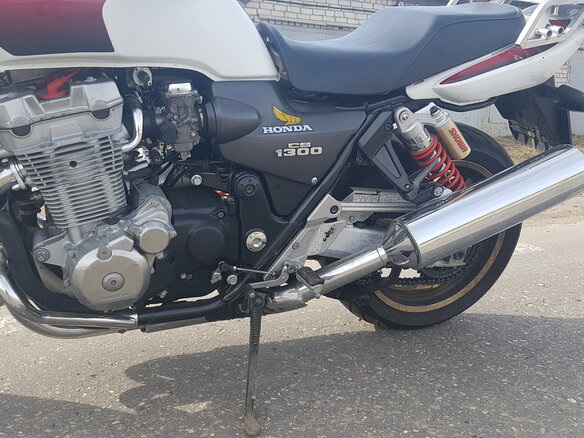 2000 Honda CB 1300, белый - вид 6