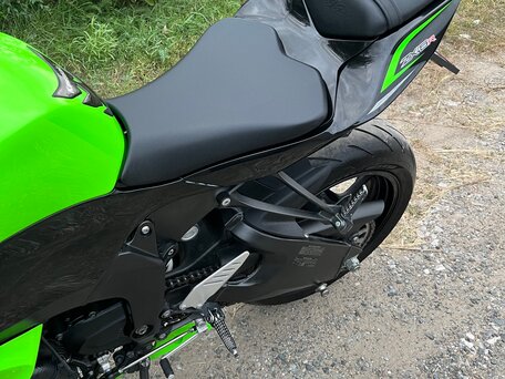 2013 Kawasaki ZX-6 Ninja, зелёный, 890000 рублей, вид 5