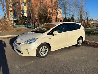 2013 Toyota Prius Alpha I (ZVW40/41), белый, 1450000 рублей, вид 5