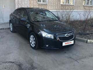 2012 Chevrolet Cruze I, чёрный, 495000 рублей, вид 3