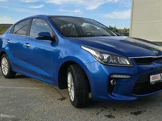 2017 Kia Rio IV, синий, 1600000 рублей, вид 3