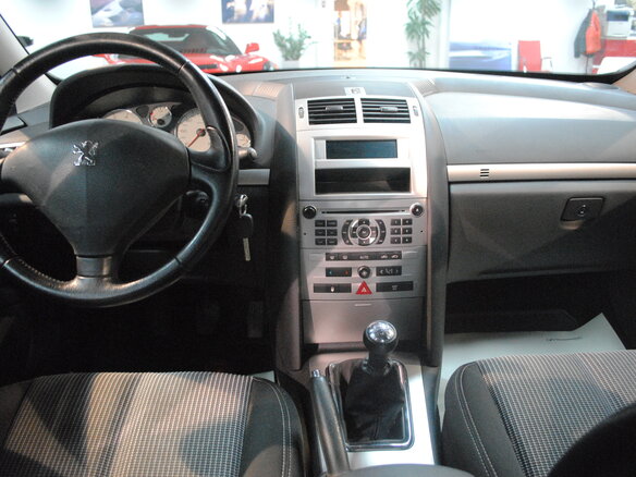 2008 Peugeot 407, зелёный - вид 6