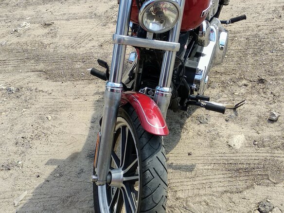 2006 Harley-Davidson Dyna Low Rider, красный - вид 8