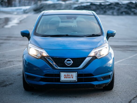 2017 Nissan Note II Рестайлинг, синий, 1130000 рублей - вид 14