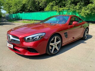 2017 Mercedes-Benz SL-Класс 400 VI (R231) Рестайлинг, красный, 6850000 рублей, вид 2