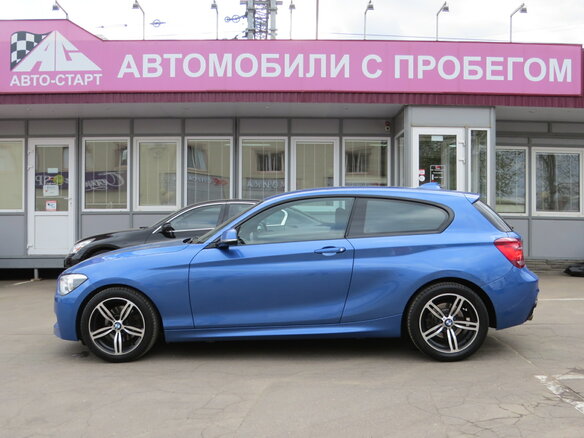 2012 BMW 1 серии 118i II (F20/F21), синий - вид 4