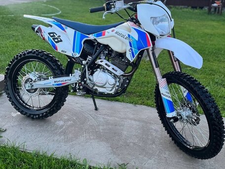 2022 Motoland CRF250, белый, 120000 рублей, вид 1